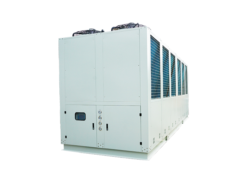 核電站、大型加工行業(yè)、發(fā)電工廠降溫用風冷螺桿式冷水機